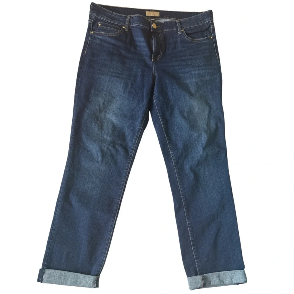 Kut from the Kloth Catherine Boyfriend jeans size 14 EUC D0064 - Picture 1 of 7